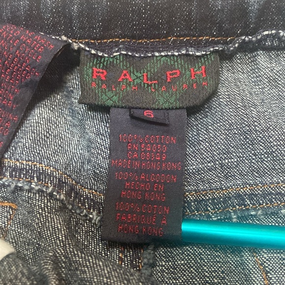 VINTAGE RALPH RALPH LAUREN Women Size 6 Blue Jeans - Picture 2 of 11
